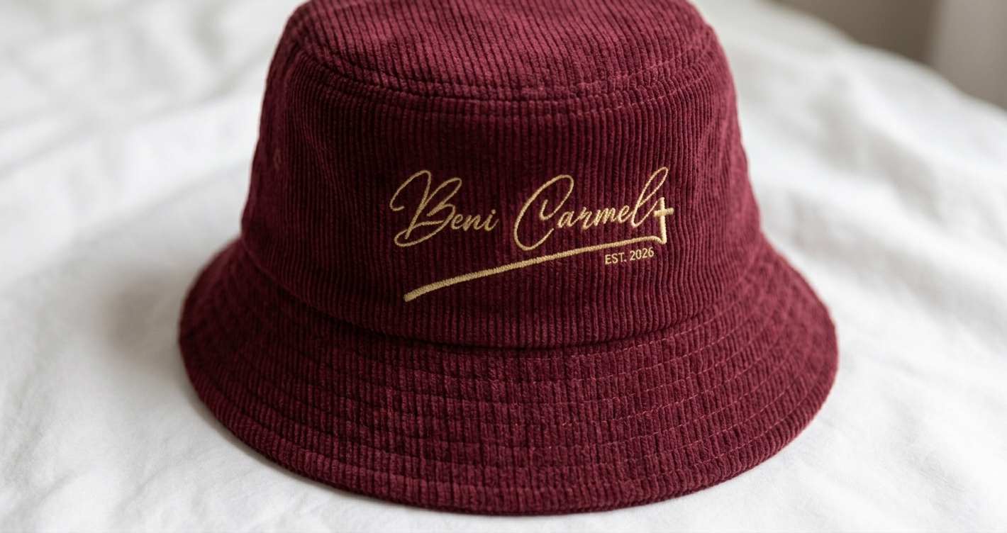 BC Burgundy Bucket Hat