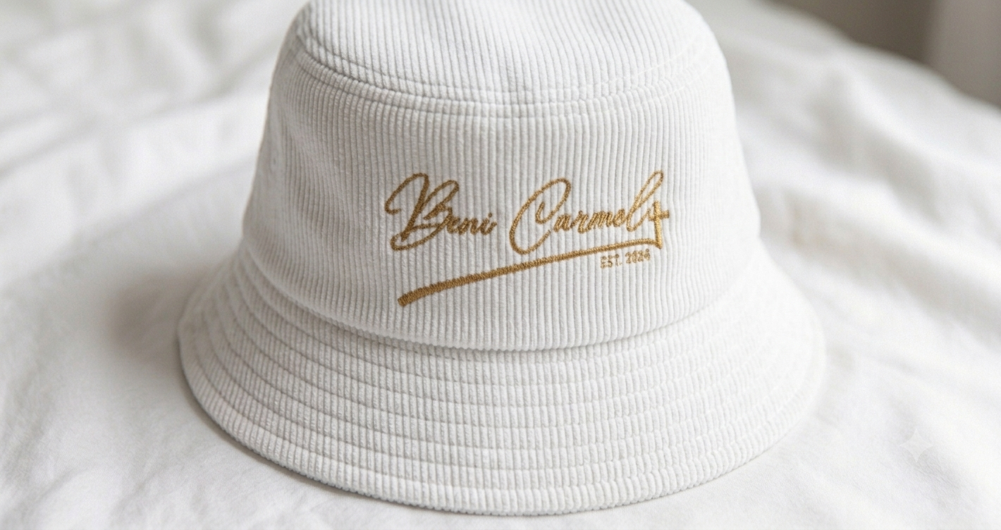 BC White Bucket Hat
