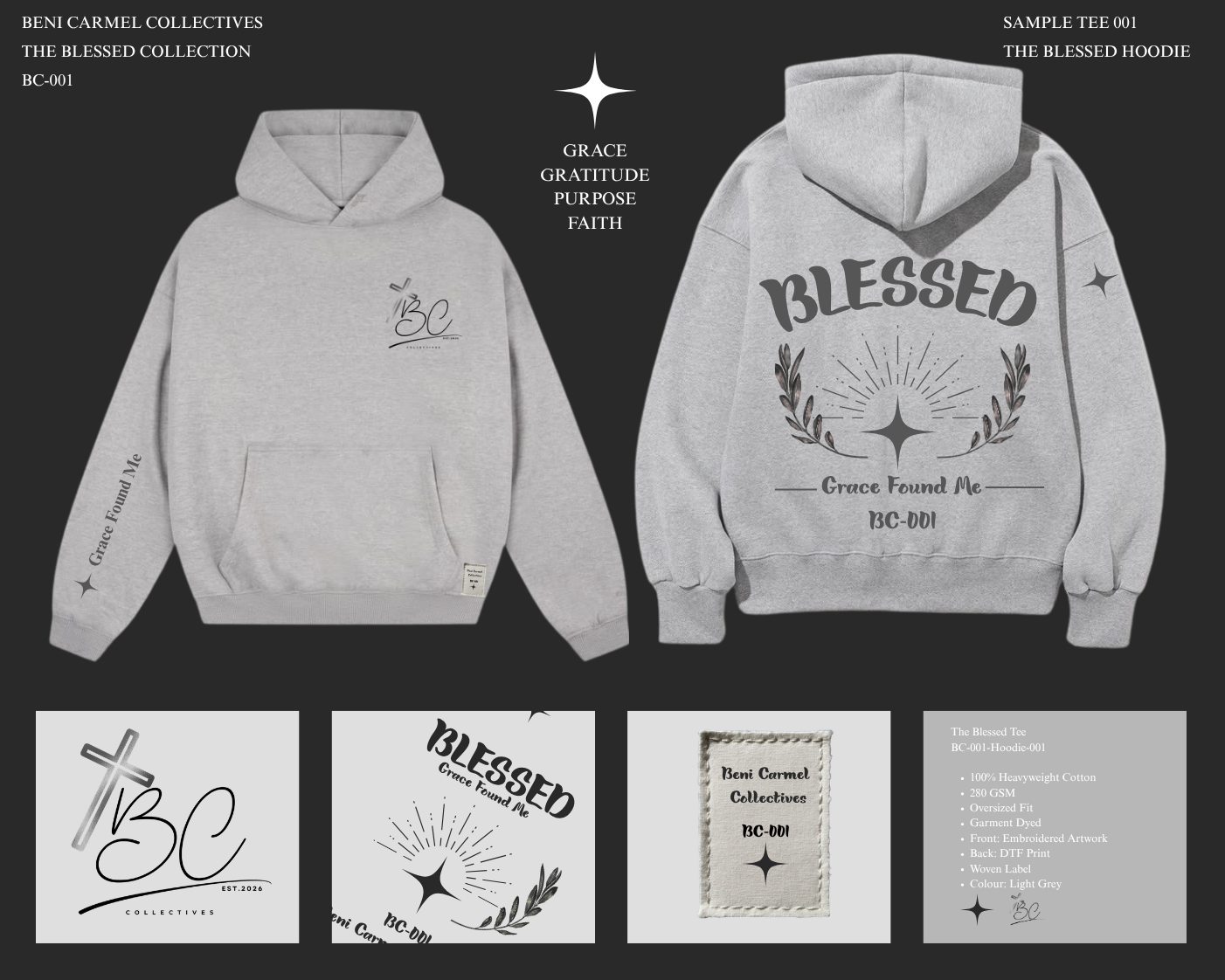 BC Cream Hoodie