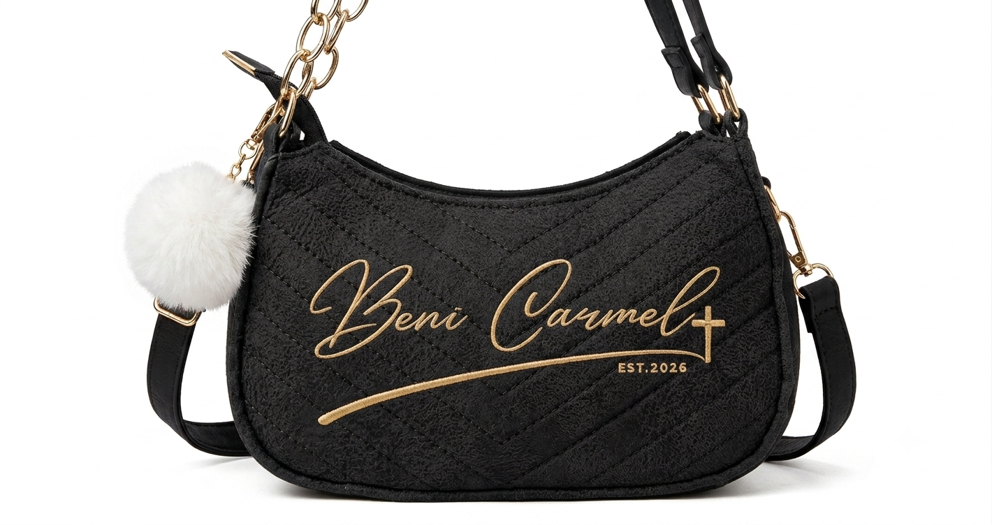 BC Black Shoulder Bag