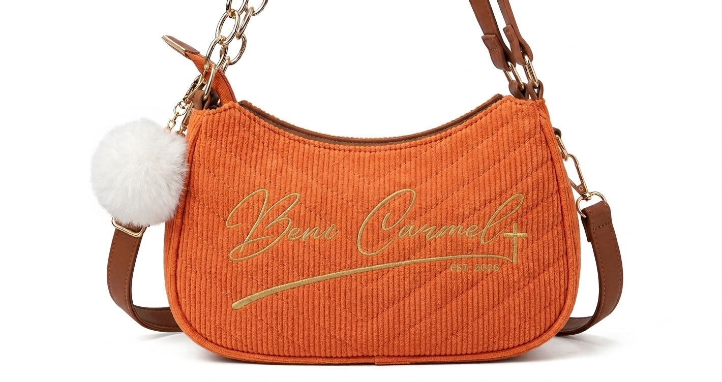 BC Orange Shoulder Bag